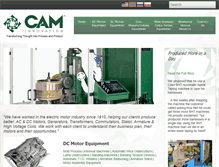 Tablet Screenshot of caminnovation.com